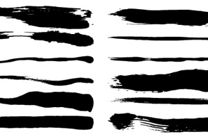 Paintbrush Streak Vector