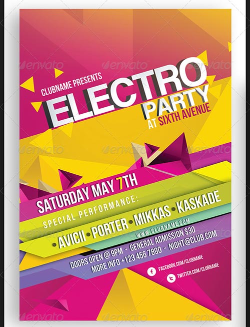 Party Flyer Templates