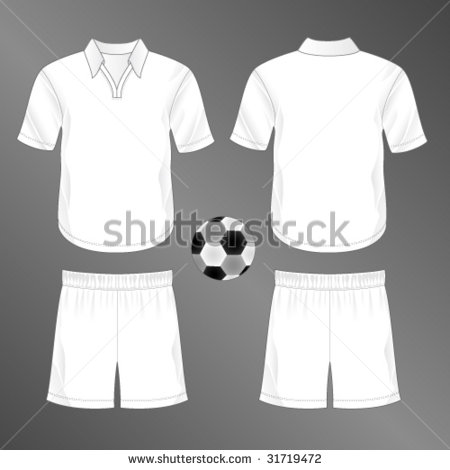 Plain Soccer Jersey Template