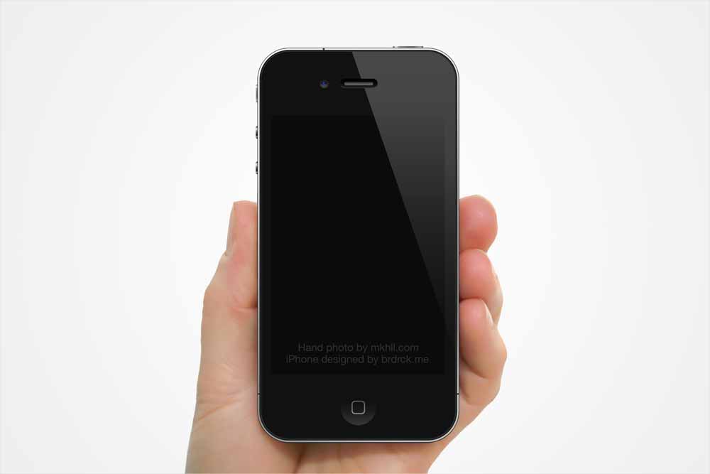 PSD Hand Holding iPhone 6 PSD Hand Holding iPhone 6