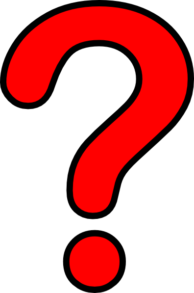 Red Question Mark Clip Art