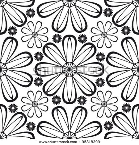 Repeat Vector Patterns Floral