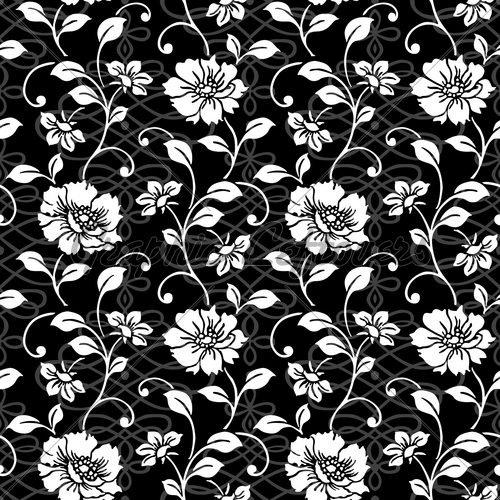 Repeating Pattern Swirl Vector