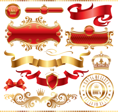 Ribbon Scroll Vector