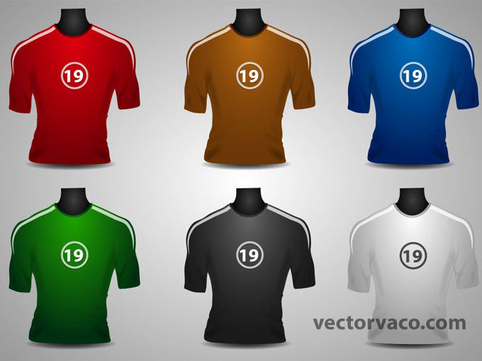 Soccer Jersey Vector Template