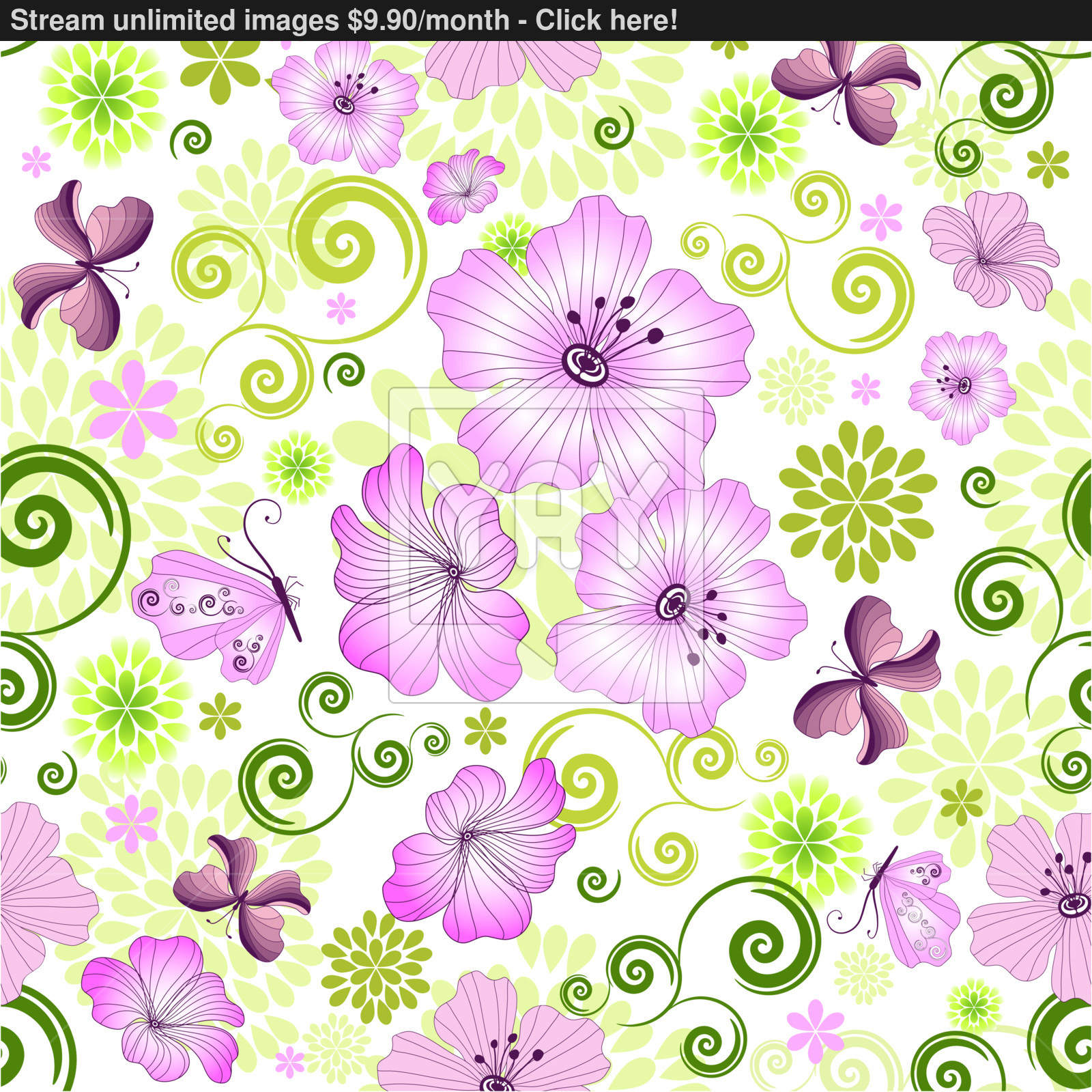 Spring Flowers Pattern