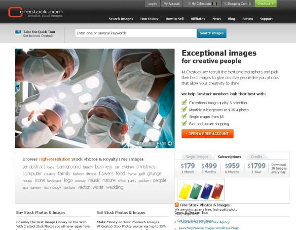 Stock Photography Sites