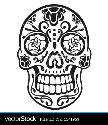 Sugar Skull Vector Art