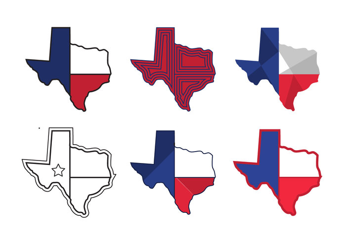 Texas Map Vector Graphic