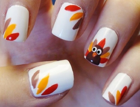 Thanksgiving Nail Art