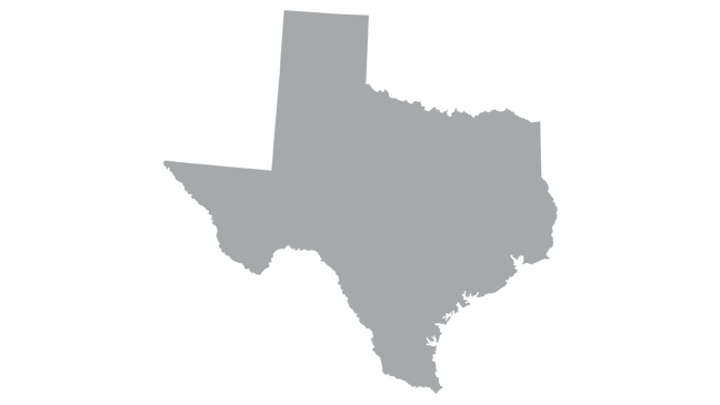 Transparent Texas Map