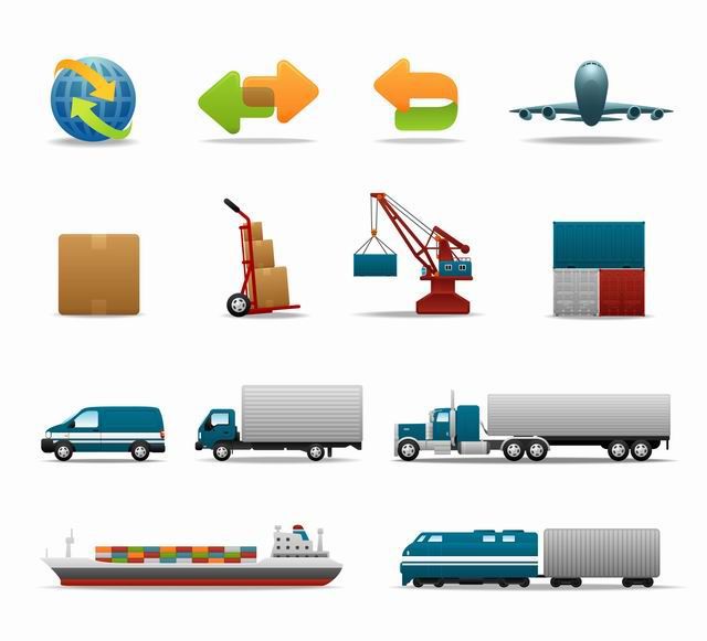 Transportation Management Icons Transportation Management Icons