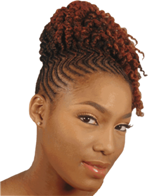 Updo Hairstyles for Black Women Natural Hair