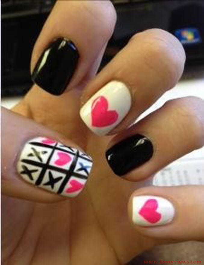 Valentine's Day Nail Designs