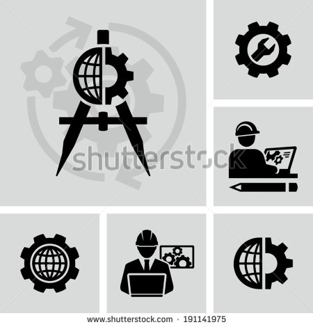 Vector Engineering Icons Vector Engineering Icons