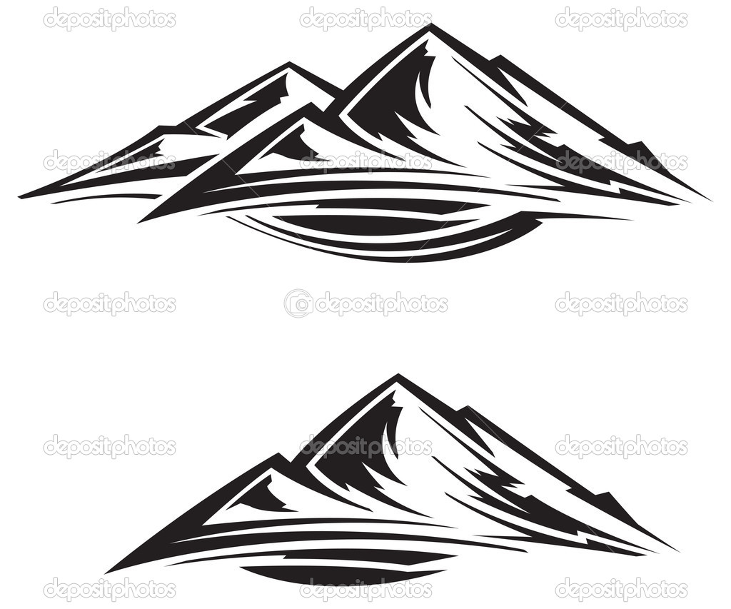 Vector Mountain Range