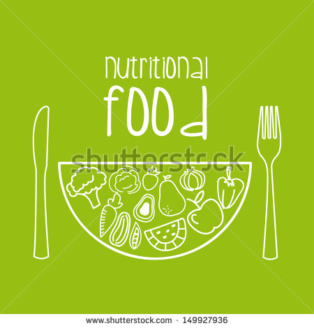 Vector Nutrition Label