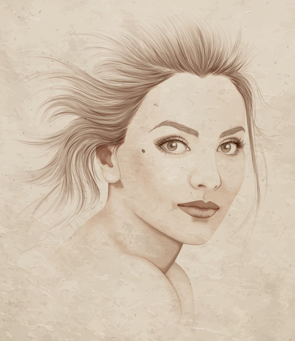 Vector Portraits Illustrator