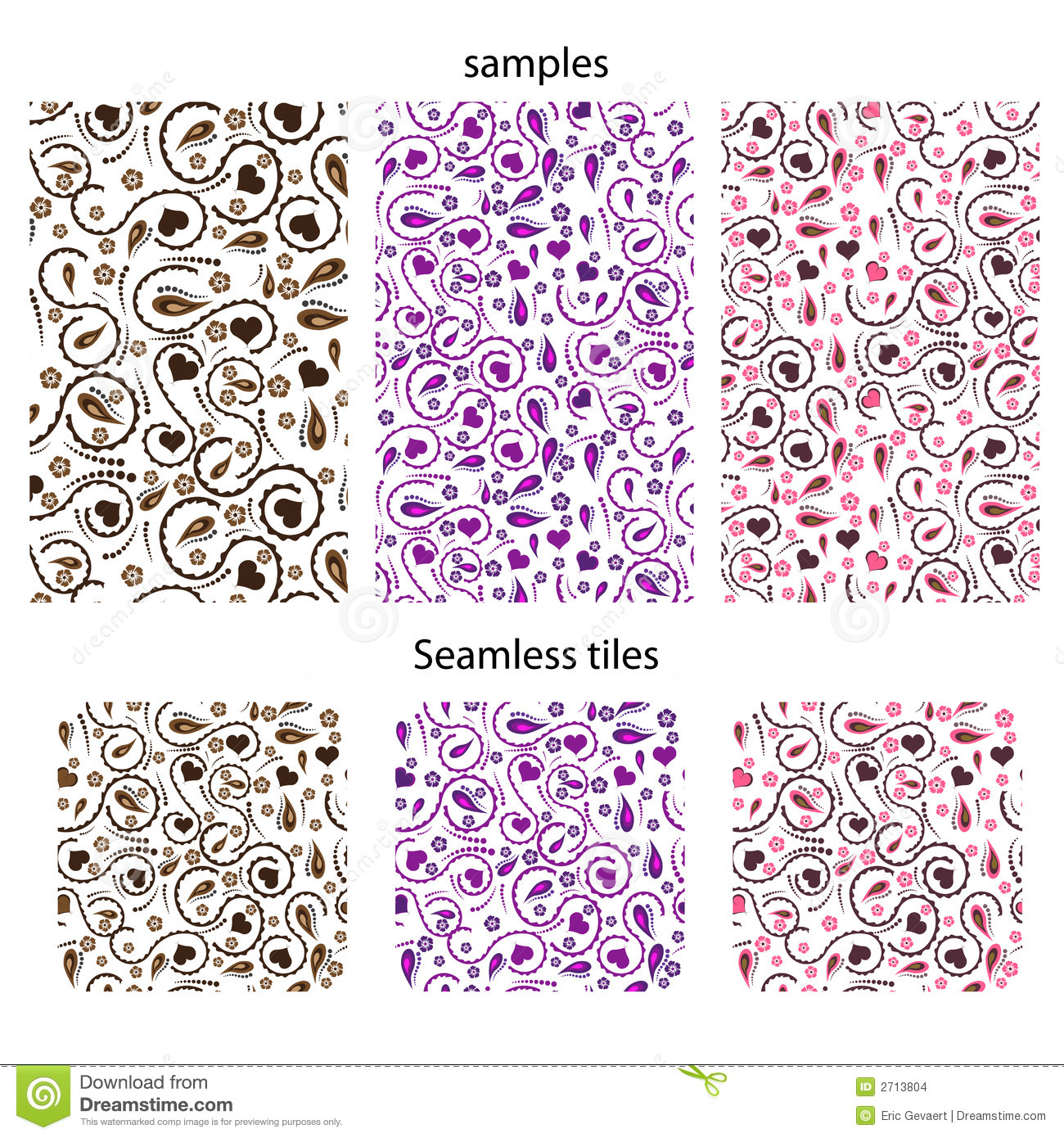 Vector Seamless Pattern Design Vector Seamless Pattern Design