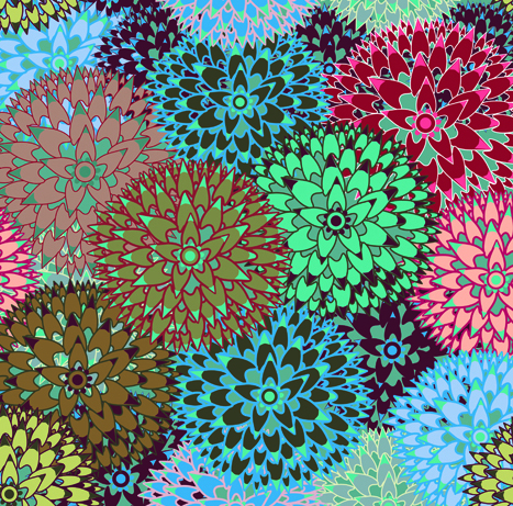 Vector Seamless Pattern Design Vector Seamless Pattern Design