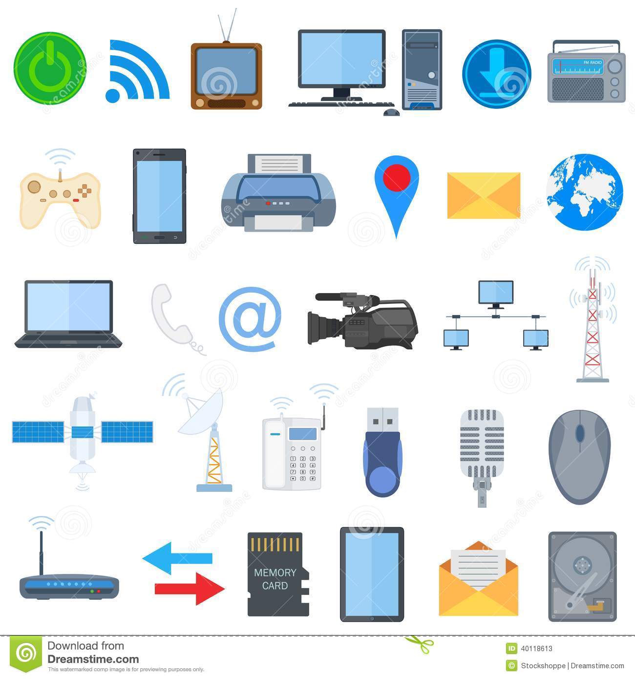 Vector Technology Icons