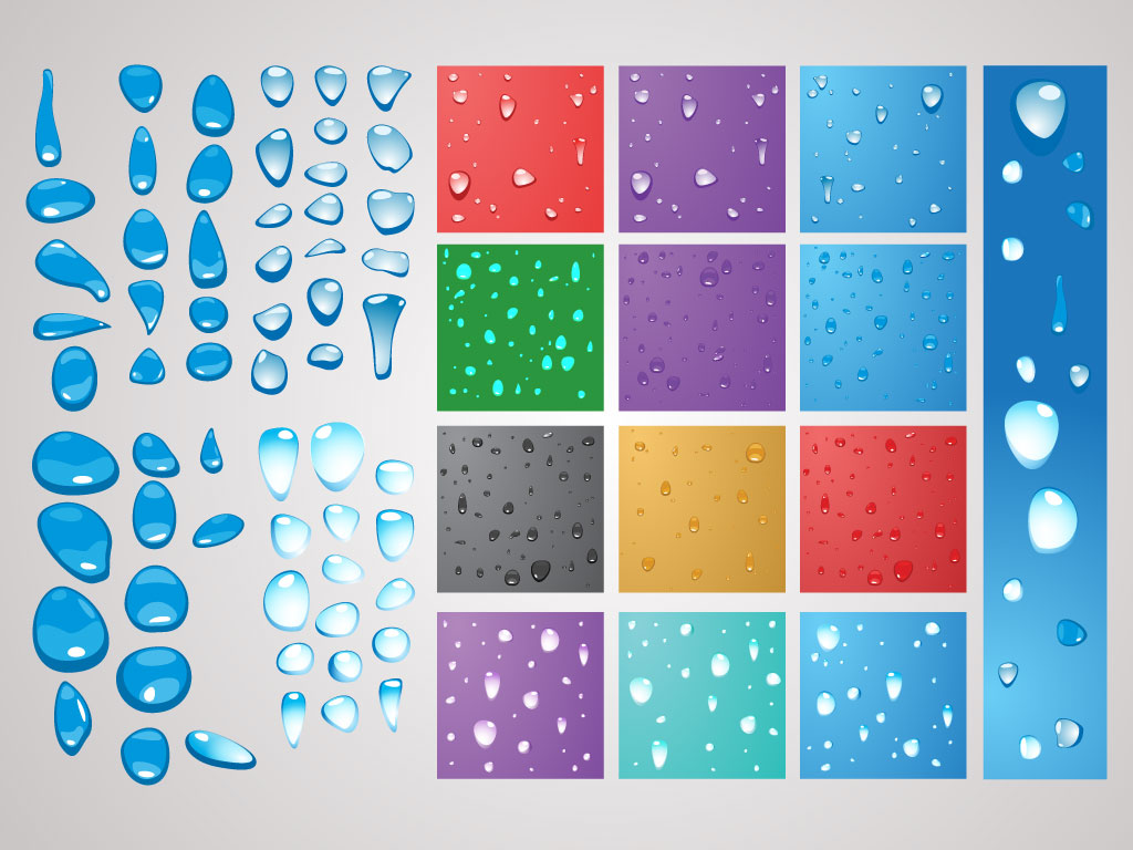 Water Drop Vector Free