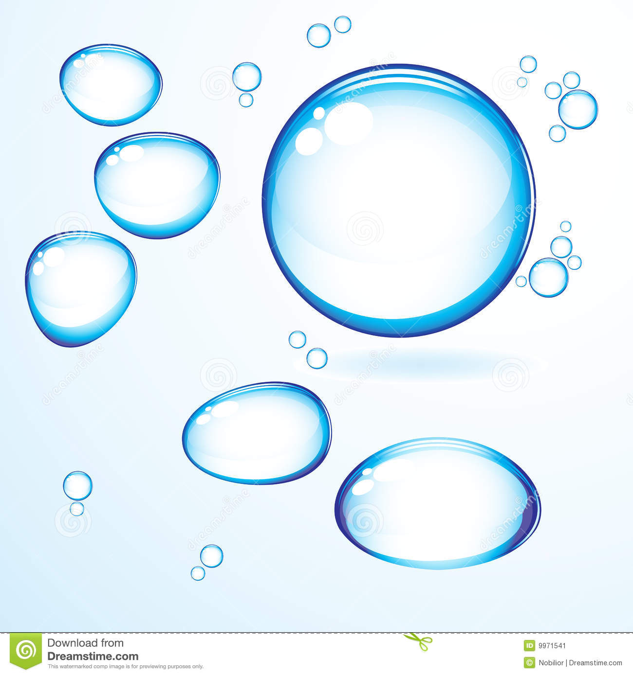 Water Drop Vector