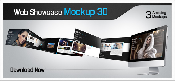 17 Website Mockup PSD Images