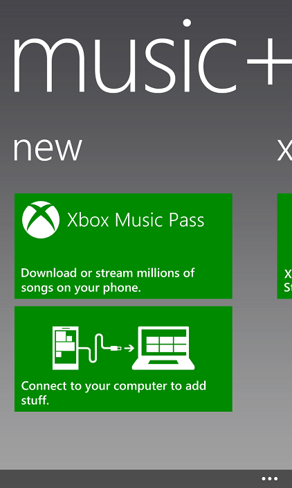 Xbox Music Windows Phone 8 Xbox Music Windows Phone 8