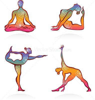 Yoga Icon Clip Art
