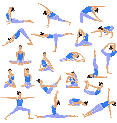 Yoga Icon Vector