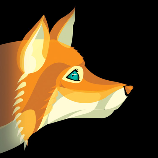 Adobe Illustrator Art Fox