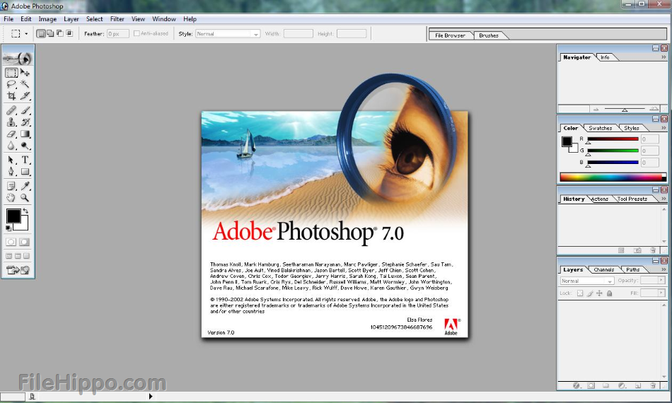 Adobe Photoshop 7.0