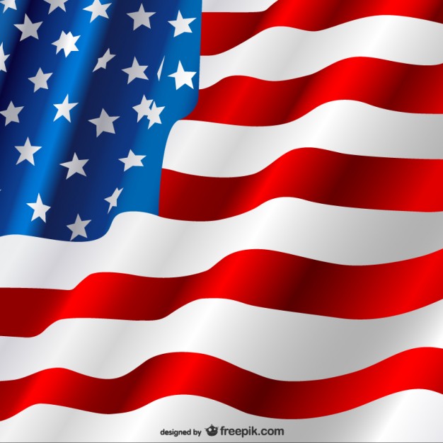 American Flag Vector Free Download