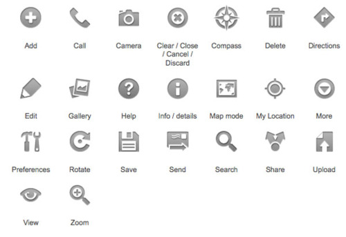 Android Menu Icon Android Menu Icon