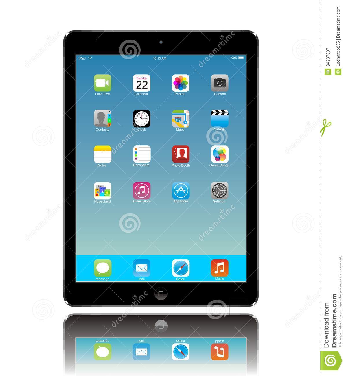 Apple Air iPad Icons