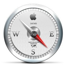 Apple Compass Icon