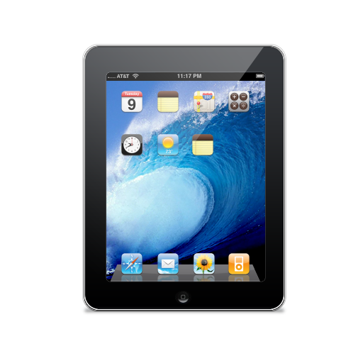 Apple iPad Screen Icons