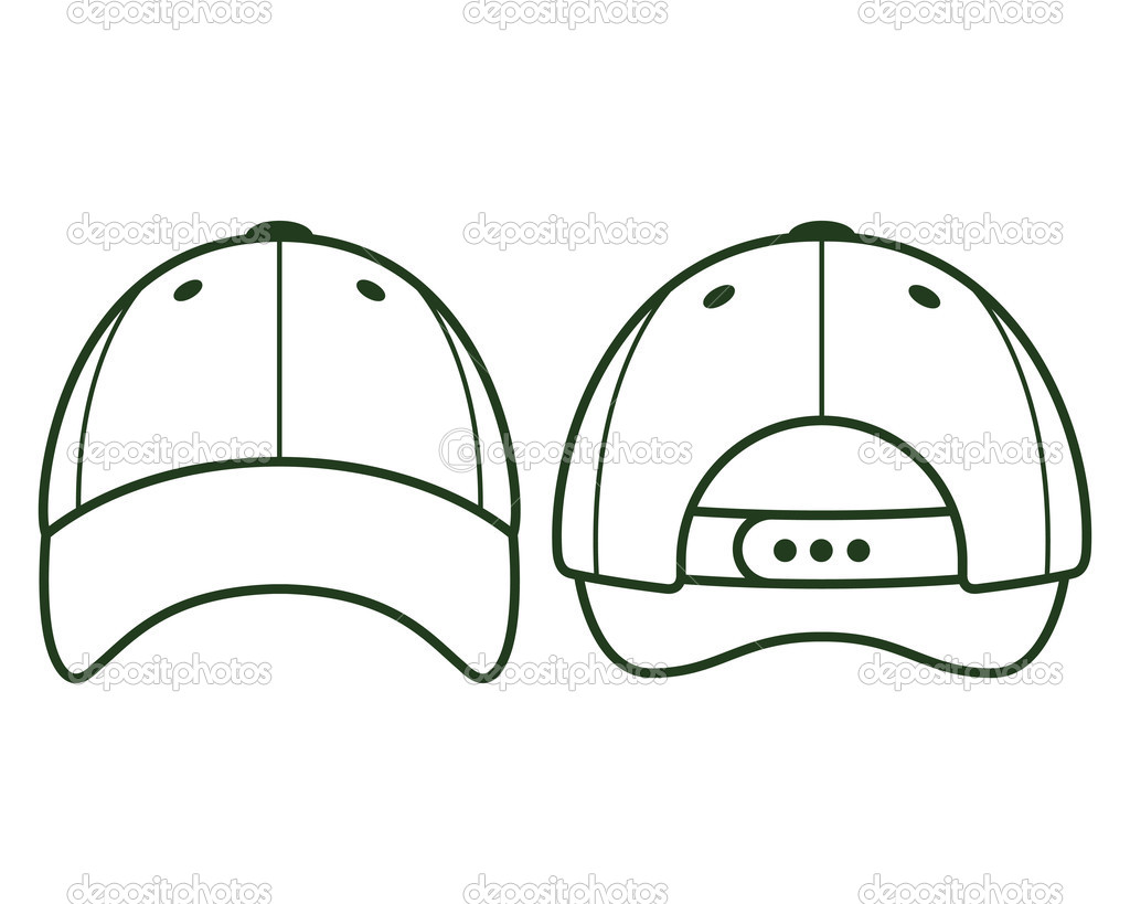 14 Baseball Hat Template Vector Images