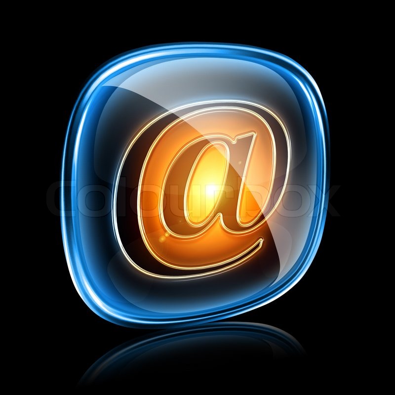 Black Email Icon