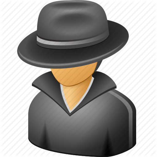 Black Hat Hacker Icon