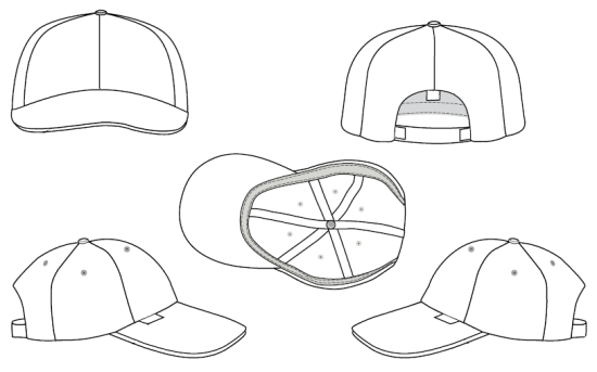 Blank Hat Template