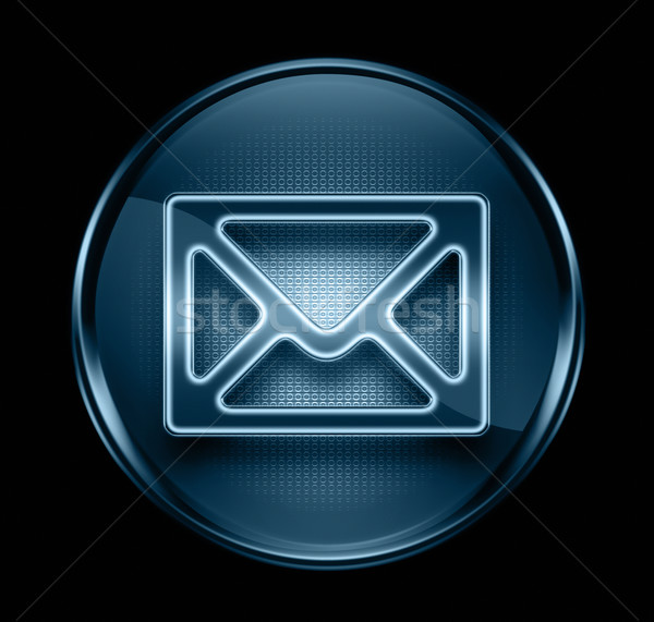 Blue Email Envelope Icon