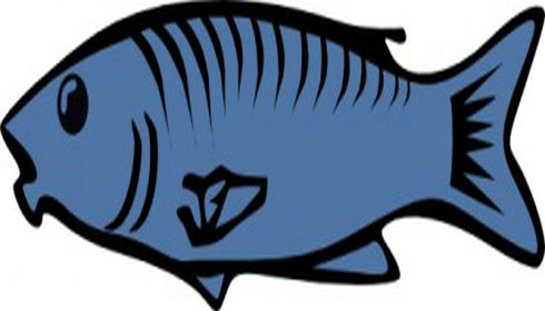 Blue Fish Clip Art