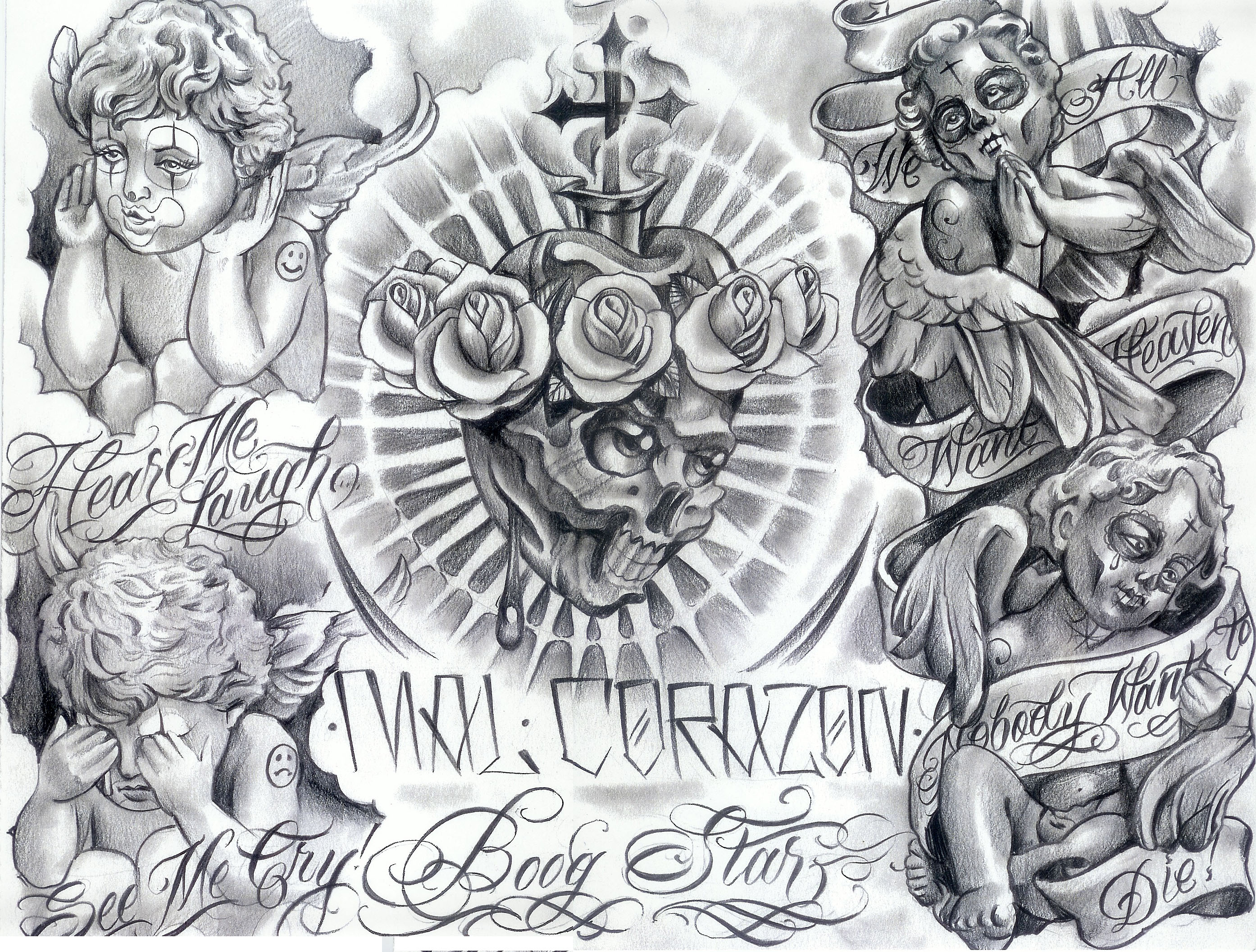 Boog Tattoo Designs