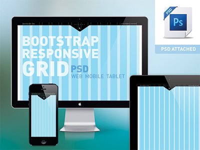 15 Responsive Grid PSD Images