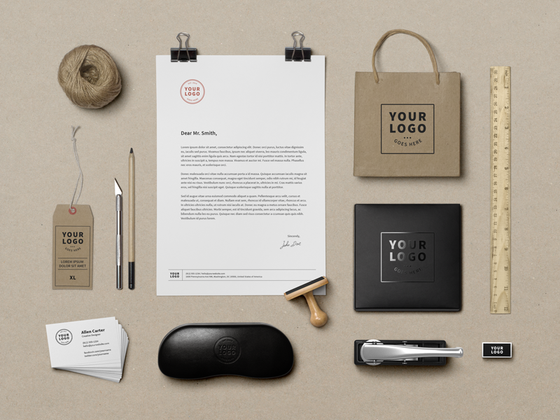 Branding Identity Free Mockup PSD