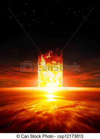 Burning Hell Clip Art