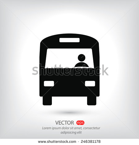 Bus Icon Vector