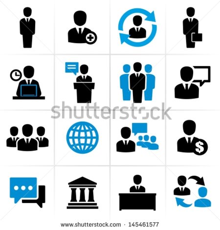 Business People Icons